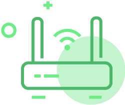 Modem with WiFi Signal