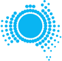 NBN Plans icon depicting the Australian continent with a blue dot pattern